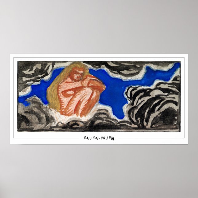 Akseli Gallen-Kallela Zedign Art Poster nº 450 (Frente)