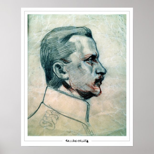 Akseli Gallen-Kallela Zedign Art Poster nº 487 (Frente)