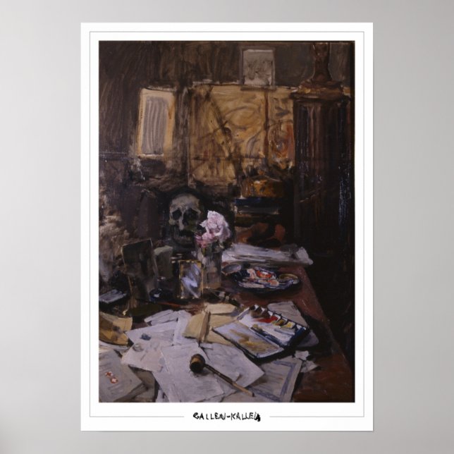 Akseli Gallen-Kallela Zedign Art Poster nº 504 (Frente)