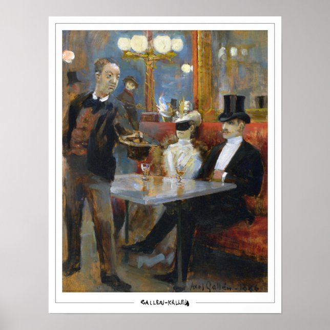 Akseli Gallen-Kallela Zedign Poster nº 372 (Frente)