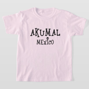 Akumal Mexico Design - Camiseta Básica Das Raparig