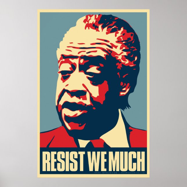 Al Sharpton "Resiste a nós" Obama Parody Poster (Frente)