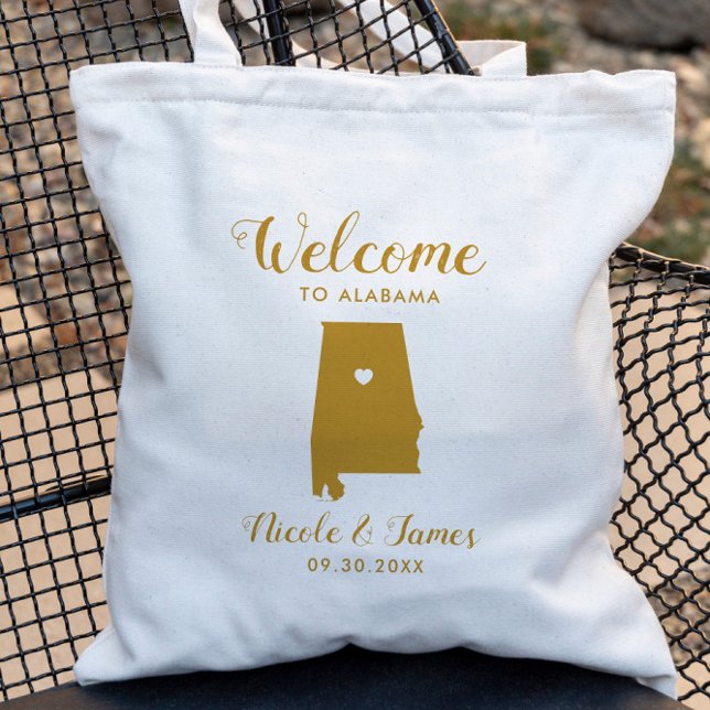 Alabama Destination Wedding Bag Bolsa (Criador carregado)