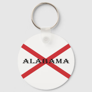 Alabama e Flag Chaveiro cn