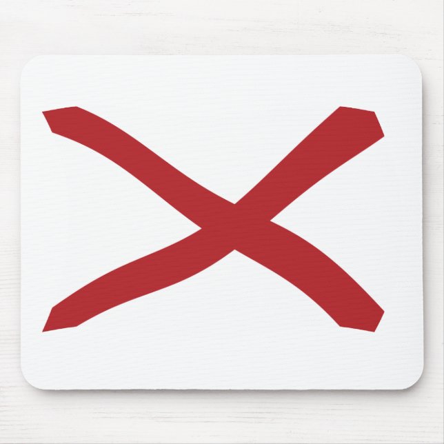 Alabama Flag Mousepad (Frente)