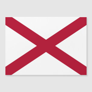 Alabama: Rua Andrew Crimson Cross Flag