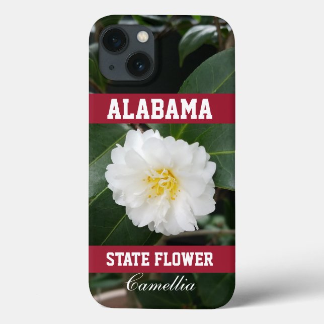 Alabama State Flower Camellia (Verso)
