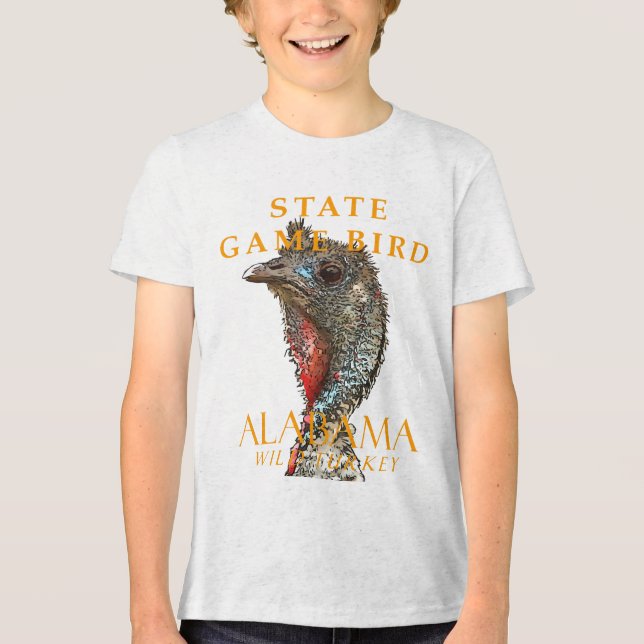 Alabama Territory Game Bird The Wild Turkey (Frente)