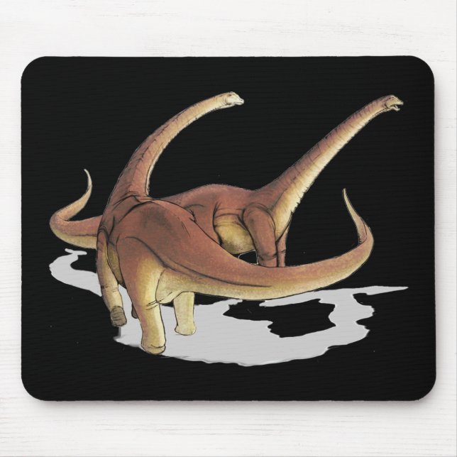 Alamossauro Dinossauros Mousepad (Frente)