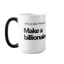 Alan Arqueza faz um bilionário. Caneca Mágica