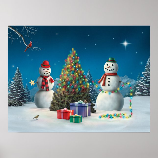 Alan Giana "All is Bright" Poster (Frente)