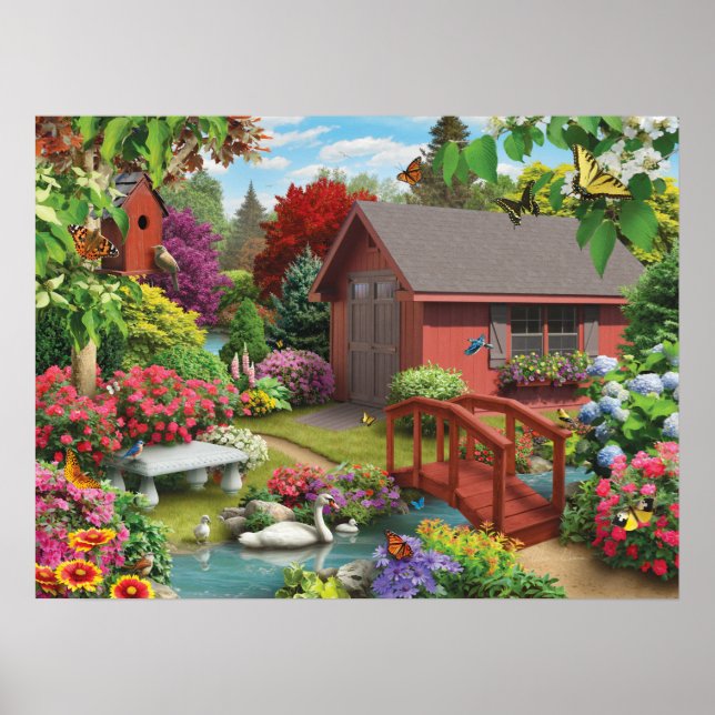 Alan Giana "By the Bridge" Poster (Frente)