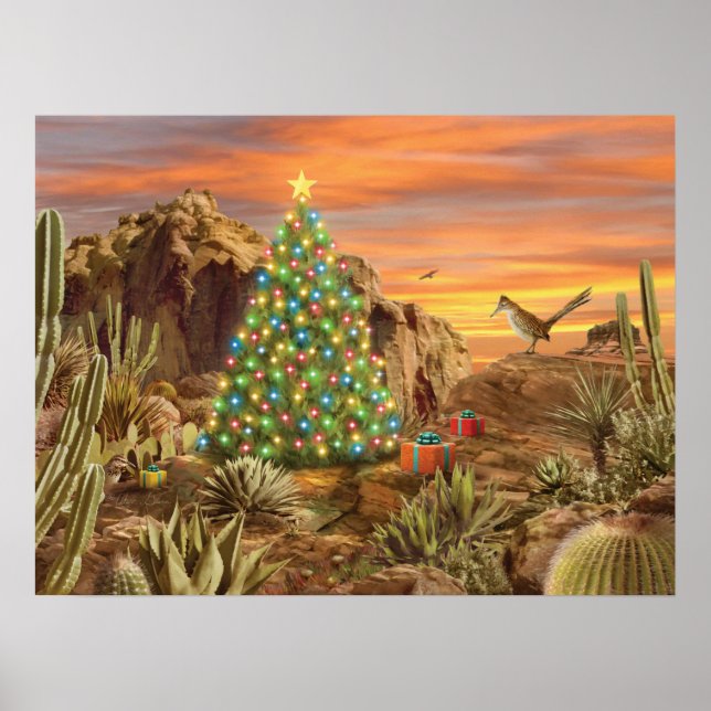 Alan Giana "Desert Glow" Poster (Frente)