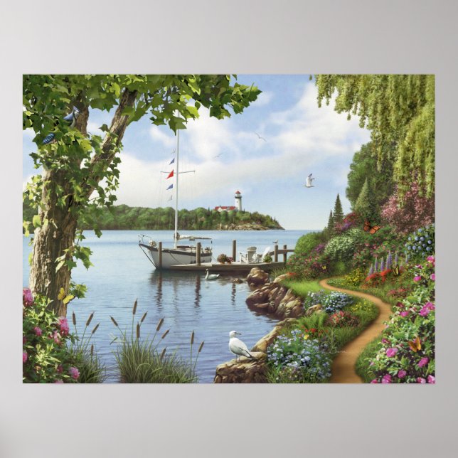 Alan Giana "Down by the Water" Poster (Frente)