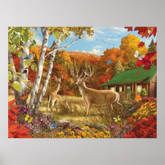 Alan Giana "Em algum lugar no campo 3" Poster (Frente)