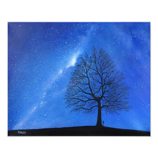 Alargamento da Foto - "O céu declina" (Frente)