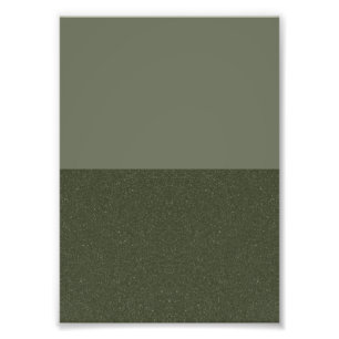 Alargamento de Fotografias de Tom Duplo Verde da M