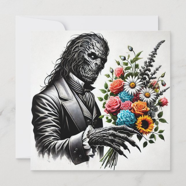 Alaric Wyrmwillow - Cartão Vitoriano Gótico (Frente)