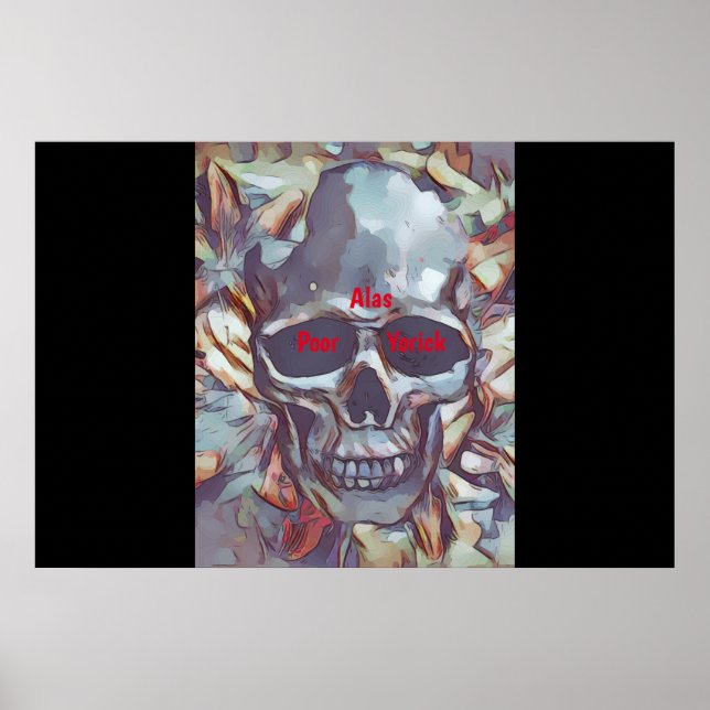 Alas Pobre Yorick Poster (Frente)