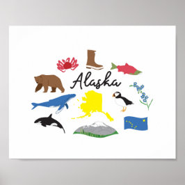 Alaska Art Impressão