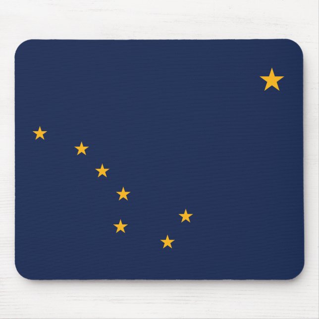 Alaska Flag Mouse Pad (Frente)