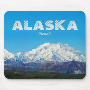 Alaska Mousepad Lembrança Presente Montanha Denali