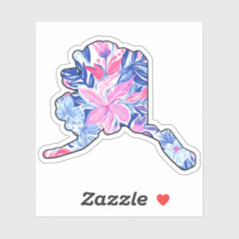 Alaska Summer - Inspirado Lilly - Adesivo de 3" x 