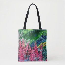 Alaskan Jon's Summit & Fireweed Tote Bag w_ALASKA