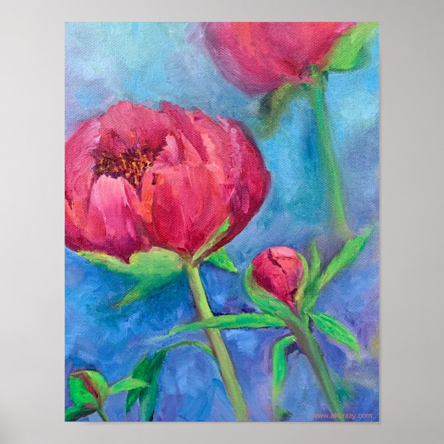 Alaskan Peonies Appearance Match Poster (Frente)