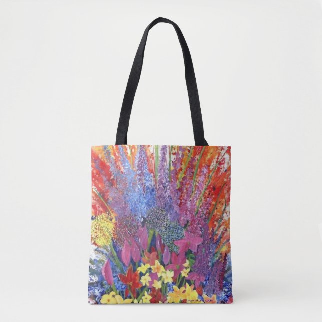 Alaskan Wildflower Tote Bag (Frente)