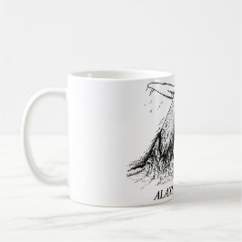 ALAXSXAQ - Caneca de café - gráfico da baleia de