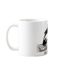 ALAXSXAQ - Caneca de café - gráfico da orca