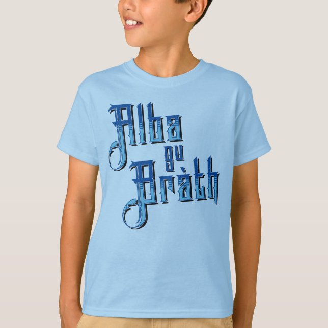 Alba Gu Bràth. Scotland Forever Camiseta (Frente)