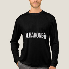 Albarone Gangster Silhouette Graphic - White