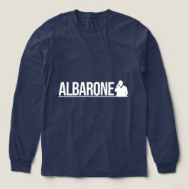 Albarone Gangster Silhueta Gráfica - Branco