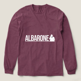 Albarone Gangster Silhueta Gráfica - Branco