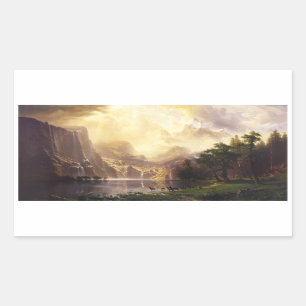Albert Bierstadt Nos Adesivos Das Montanhas
