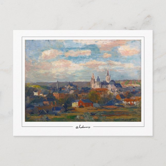 Albert Lebourg #36 - Cartão Postal de Arte (Frente)