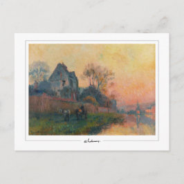 Albert Lebourg #47 - Cartão Postal de Arte Fina