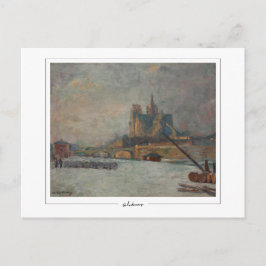 Albert Lebourg #76 - Cartão Postal de Arte Fina