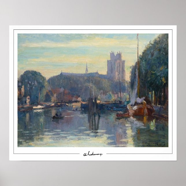 Albert Lebourg Zedign Art Poster #30 (Frente)