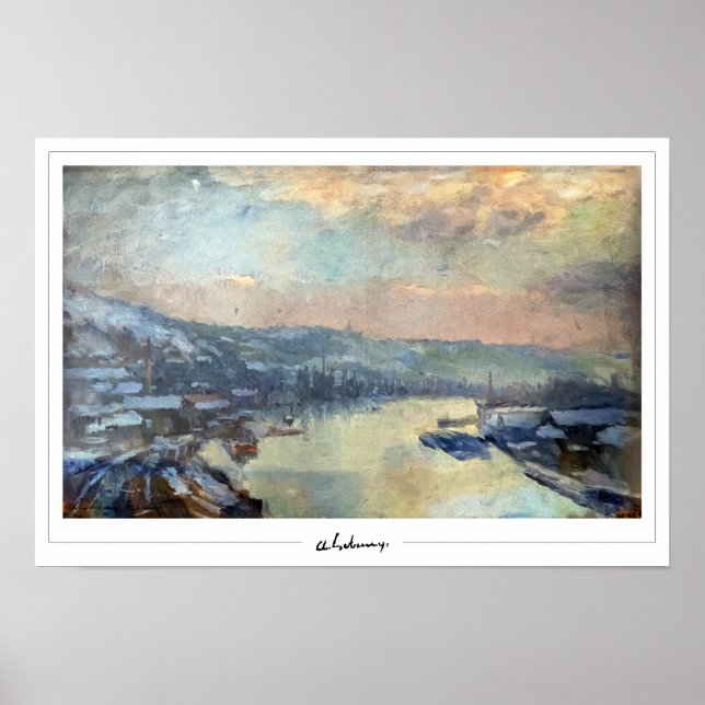 Albert Lebourg Zedign Art Poster nº 189 (Frente)