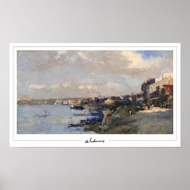 Albert Lebourg Zedign Art Poster nº 195 (Frente)