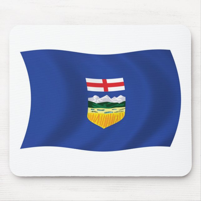 Alberta Bandeira Mouse Pad (Frente)