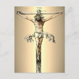 Albrecht Dürer 1505 Cristo na Cruz Cartão Postal