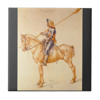 Albrecht Durer - cavaleiro na armadura