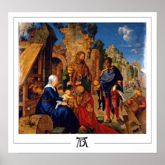 Albrecht Dürer Zedign Art Poster nº 3 (Frente)