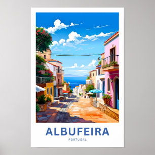 Albufeira Portugal Viagem Impressão