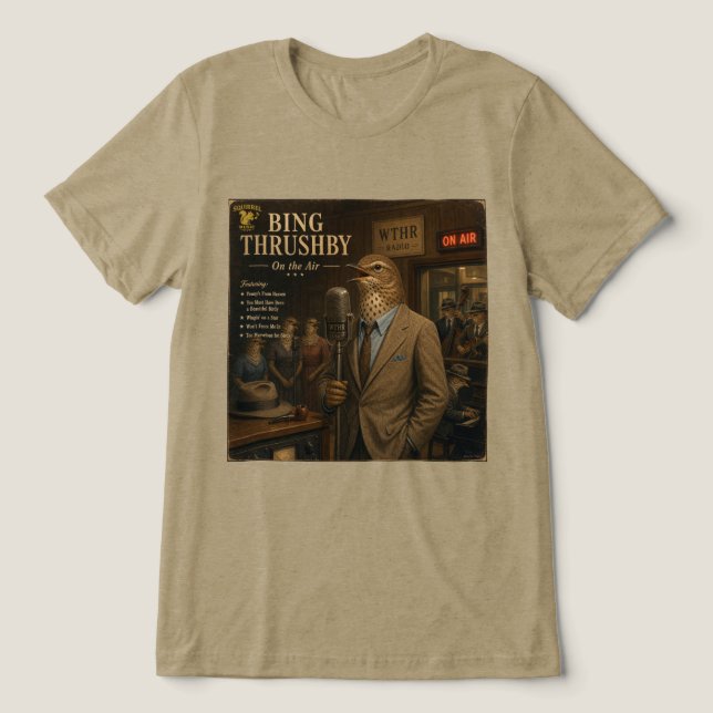 Álbum de Bing Thrushby: uma Paródia (Design frontal)