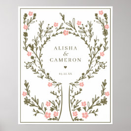 Álbum de Casamento de Árvore de Impressão Digital